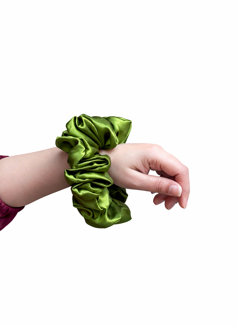 Silk Scrunchies | Big