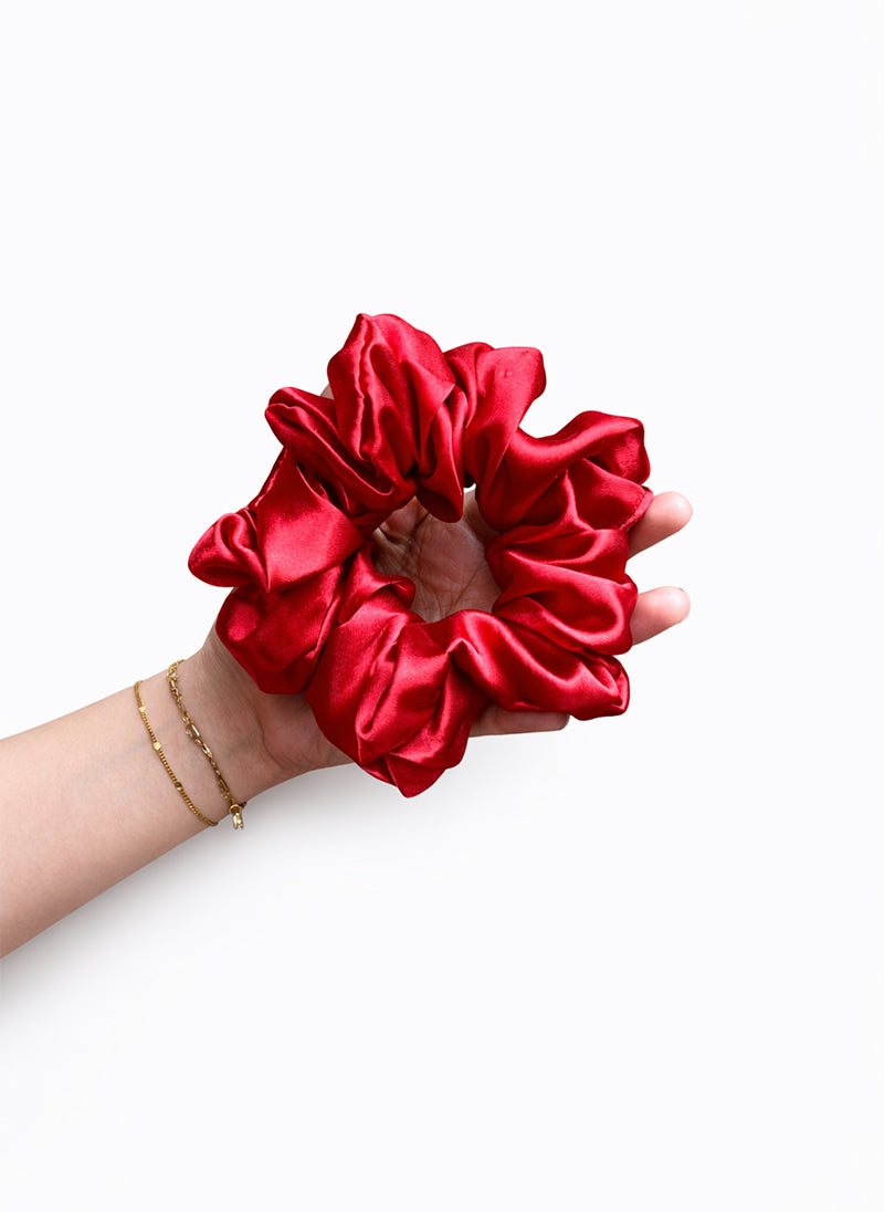 Silk Scrunchies | Big