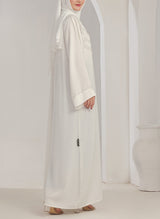 Zoom Nida Hand Work Abaya - 0116-J-1076