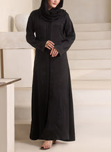 Stylish Cuts Stone Work Abaya | 0116-RC-1113