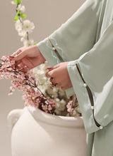 Sage Elara Pearl Stone Inner Abaya | 0122-RC-1234