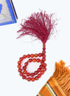 Red-Aqeeq Tasbeeh