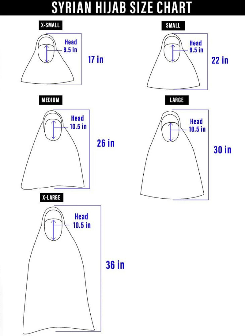 Syrian Hijab Small