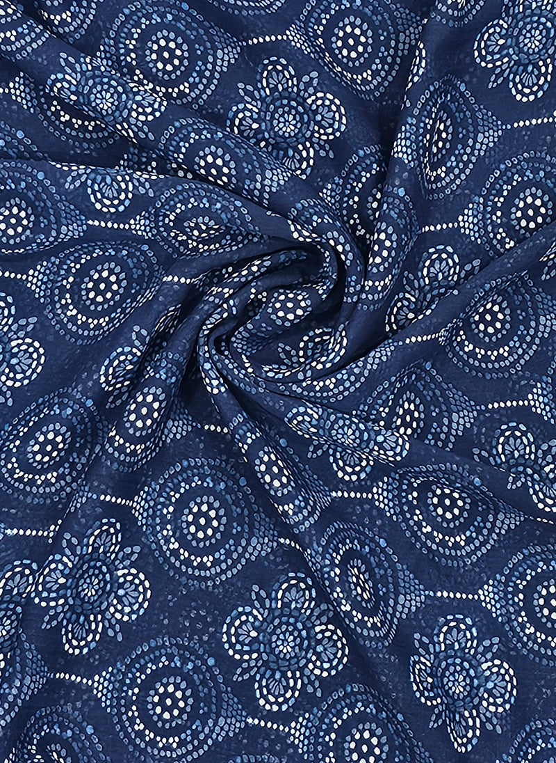 Printed Chiffon Scarf
