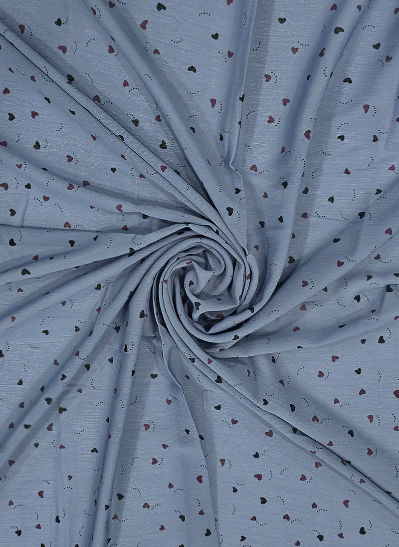 Printed Chiffon Scarf