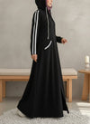 Arabis Hoodie Abaya | 0122-R-A635