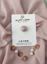 Fabric Covered Hijab Magnet Pin