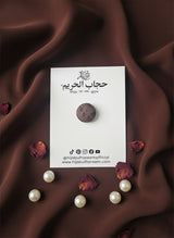 Fabric Covered Hijab Magnet Pin