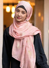 Gold Foil Floral Hijabs