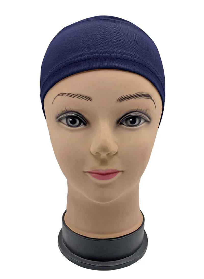 Hair Bend Hooded Navy Blue