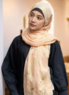 Gold Foil Floral Hijabs