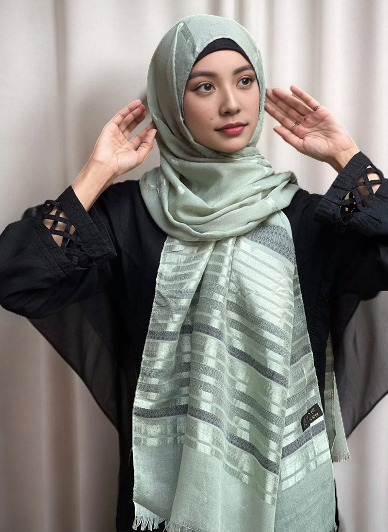 Solid Color Fancy Hijabs