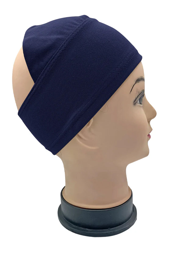 Hair Bend Hooded Navy Blue