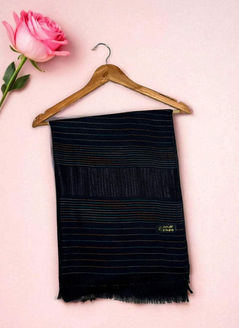 Solid Stripe Hijab