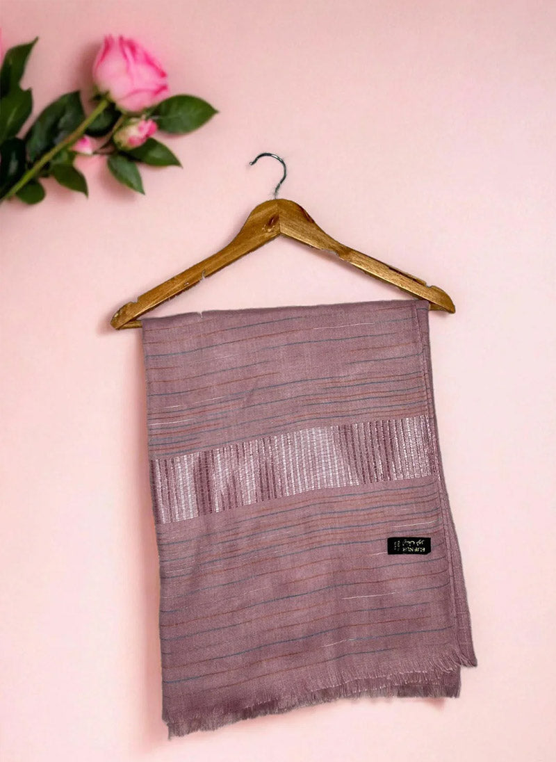 Solid Stripe Hijab