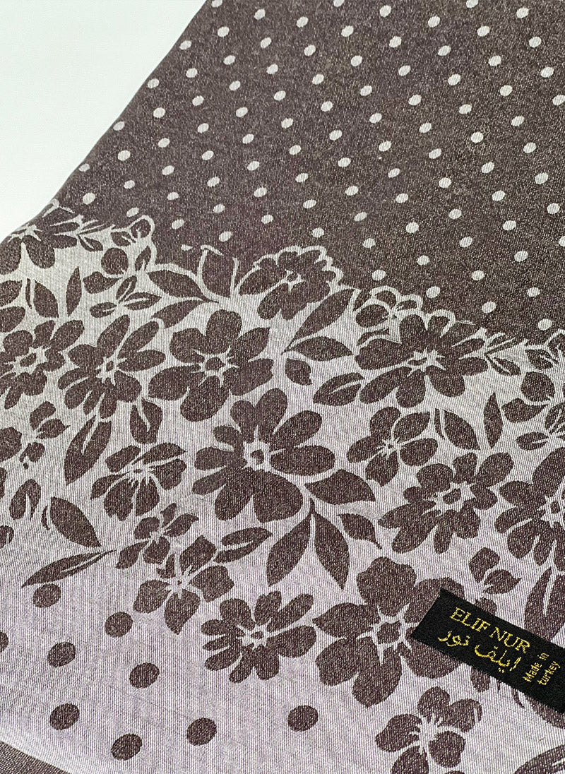 Dotted Print Hijab
