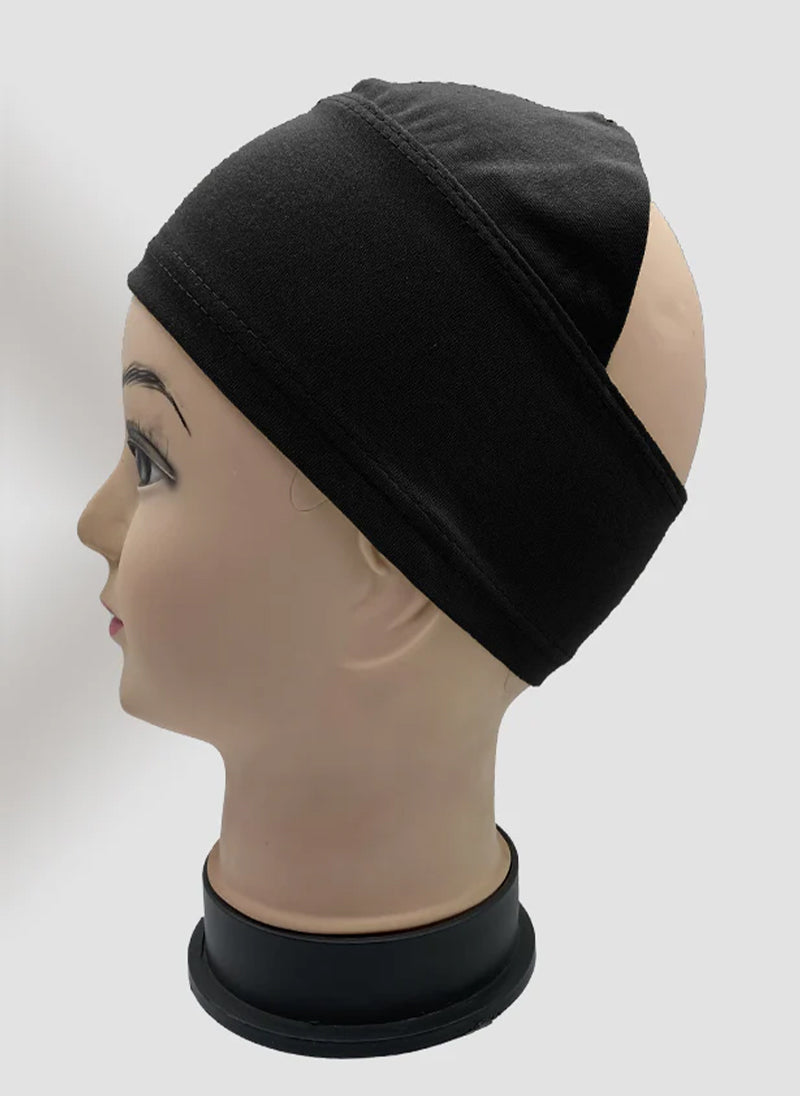 Black Hooded Hair Bend