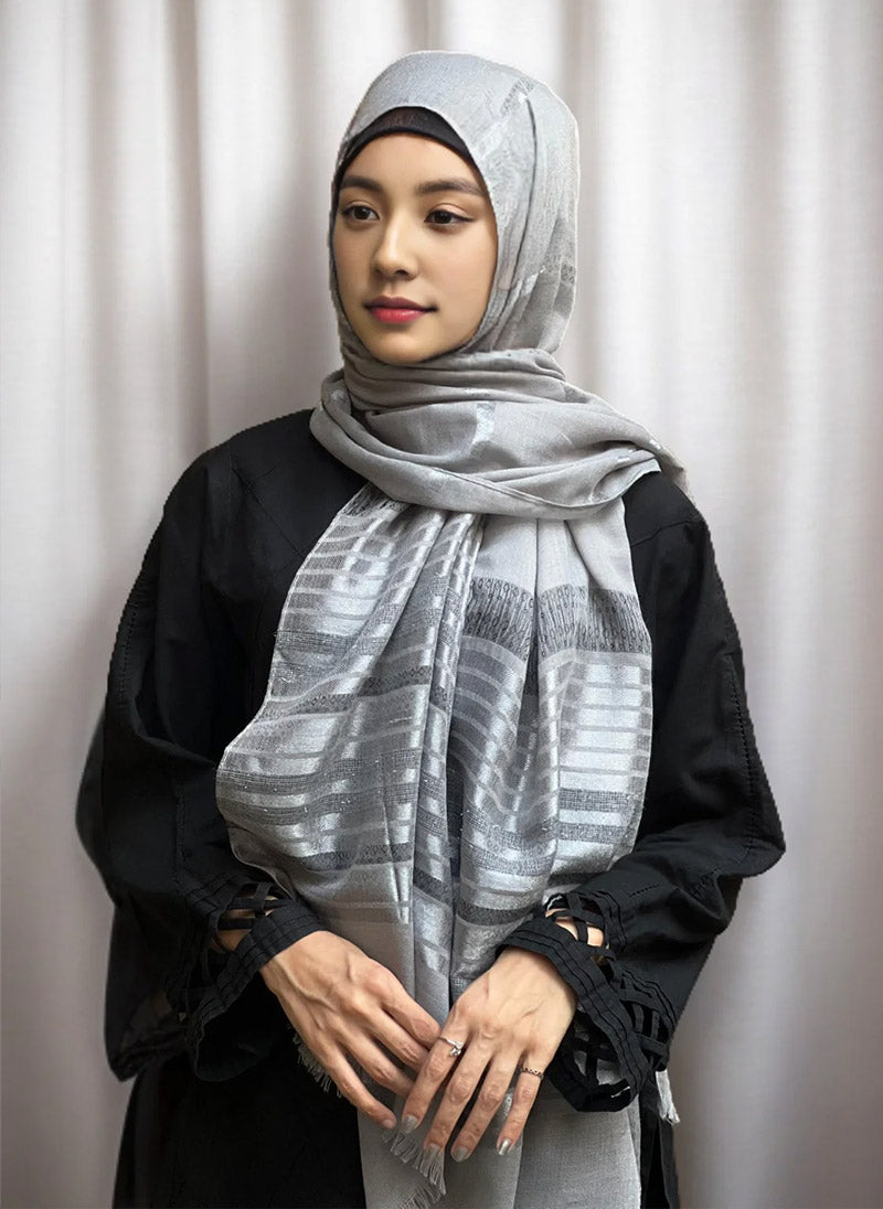 Solid Color Fancy Hijabs