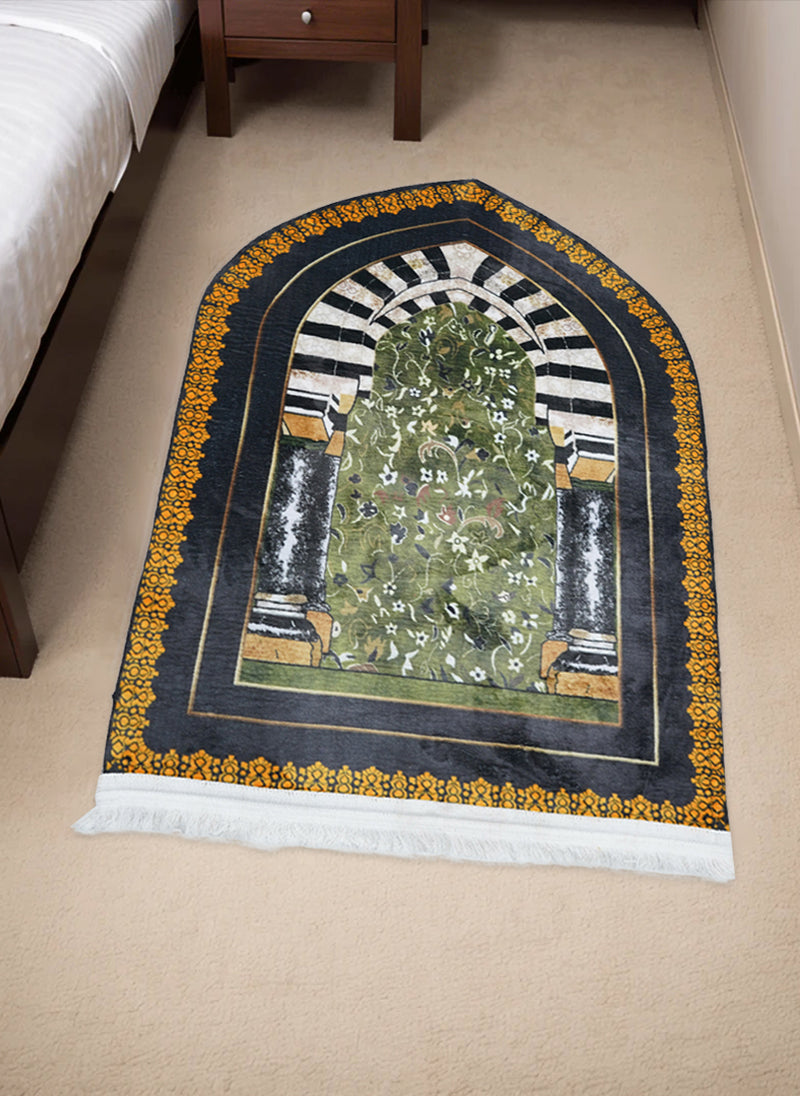 Carpet Style 3D Prayer Mat - Legend Gold