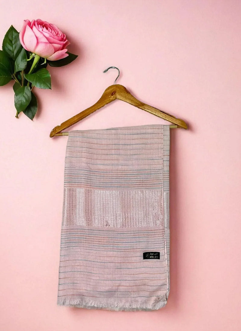 Solid Stripe Hijab