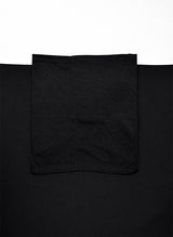 Instant Georgette Magnet Hijab - Black