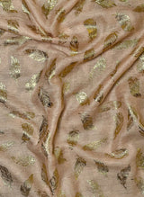 Gold Feather Hijab