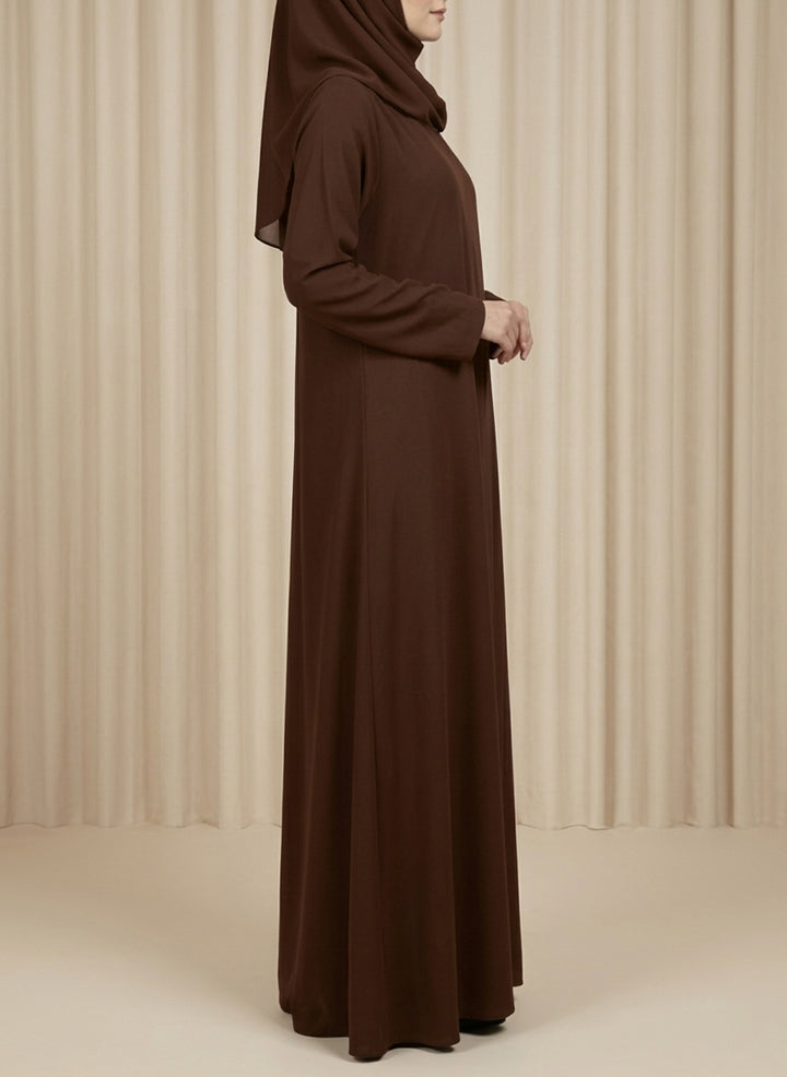 Arabis Modest Plain Nida Abaya | 0116-P Arabis Nida