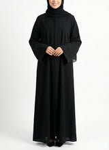 Arabis Crystal Cuff Abaya | 0116-C-A613