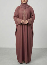 Arabis-Jilbab Stone Work Abaya| JILBAB-C-A618 Arabis