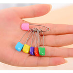 Baby Safety Pins Stainless Steel small Pack of 6