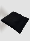 Black Plain Shawl
