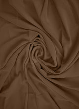 Chocolate_Brown_Plain_Chiffon_Scarf