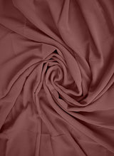 Dark Ash Rose Plain Chiffon Scarf Hijab-ul-hareem
