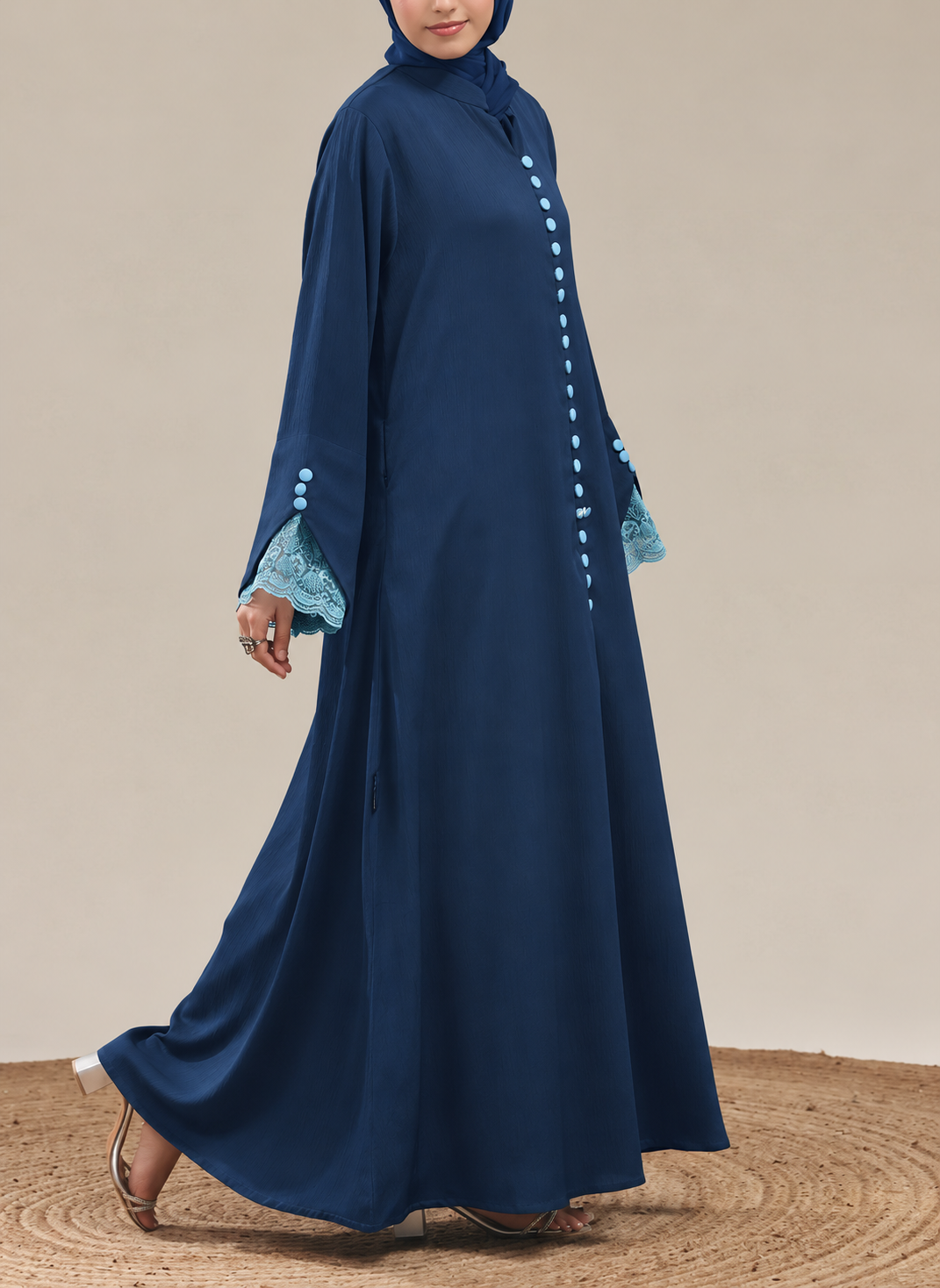 Deep_navy_abaya_with_aqua_accents-3