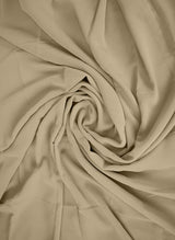 Dusty Biscuit Plain Chiffon Scarf