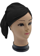 Gather Cap Stone Black Hijab-ul-hareem
