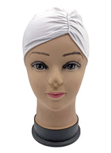 Gather Cap Stone White Hijab-ul-hareem