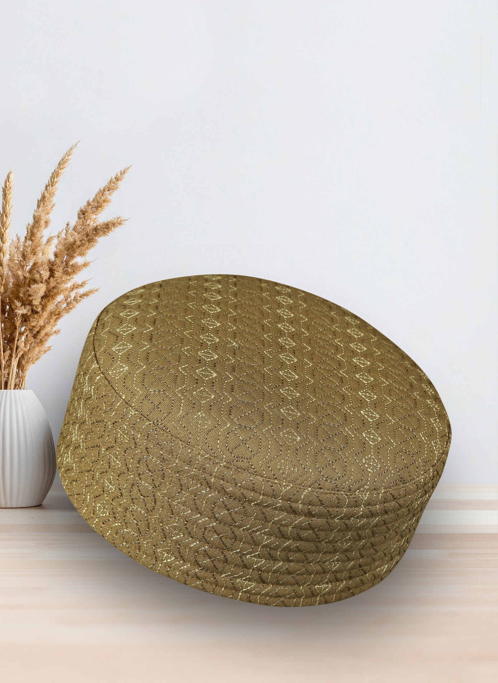 Ghamama Koofi – Premium Woven Prayer Cap
