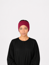 HairBand-Maroon - Hijab ul Hareem