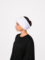 HairBand-WhiteSide - Hijab Ul Hareem