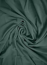 Hunter_Green_Plain_Chiffon_Scarf
