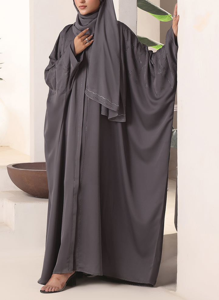 Smoky Stone Jilbab Abaya | JILBAB-C-1107