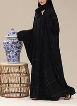 JILBAB-C-1201 - Black