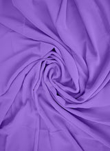 Lavender-Purple Plain Chiffon Scarf Hijab-ul-hareem