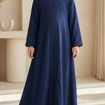 Majestic Blue Nida Abaya | 0116-Pc Kids Hijabulhareem