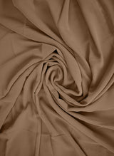 Mocha_Brown_Plain_Chiffon_Scarf