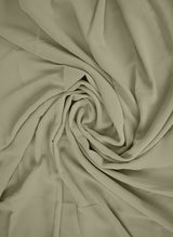 Olive Beige Plain Chiffon Scarf Hijab-ul-hareem