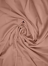 Peach Pie Plain Chiffon Scarf
