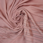 Pink Striped Lawn Scarf Hijabulhareem