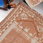 Premium jacard  Safri Prayer Mat|| With Bag Souq Al Madinah
